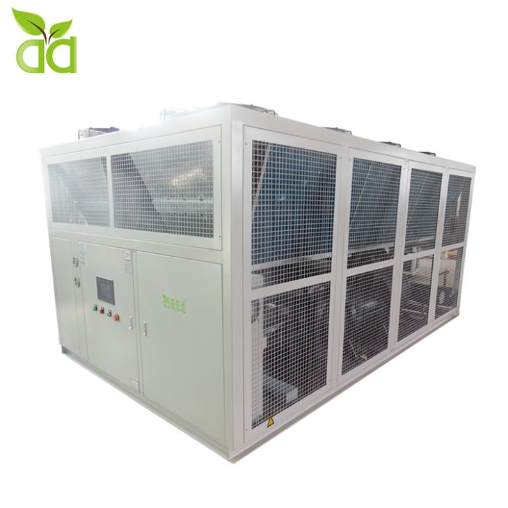 150 Kw 60 Hp Industriële Plaat Warmtewisselaar Verdamper Luchtgekoelde Water Chiller Met Goede Pirce