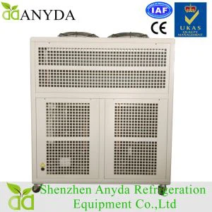 15 Ton 52 Kw Luchtgekoelde Shell En Tubes Verdampings Recirculerende Water Chiller